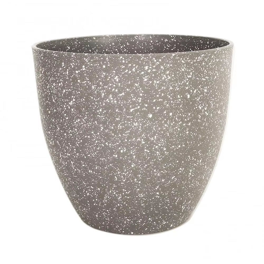 Frosted Imitation Stone Bonsai Flowerpot Balcony Plant Pot Home Decor Supplies Large-Capacity Plant Growth and Cultivation Pot